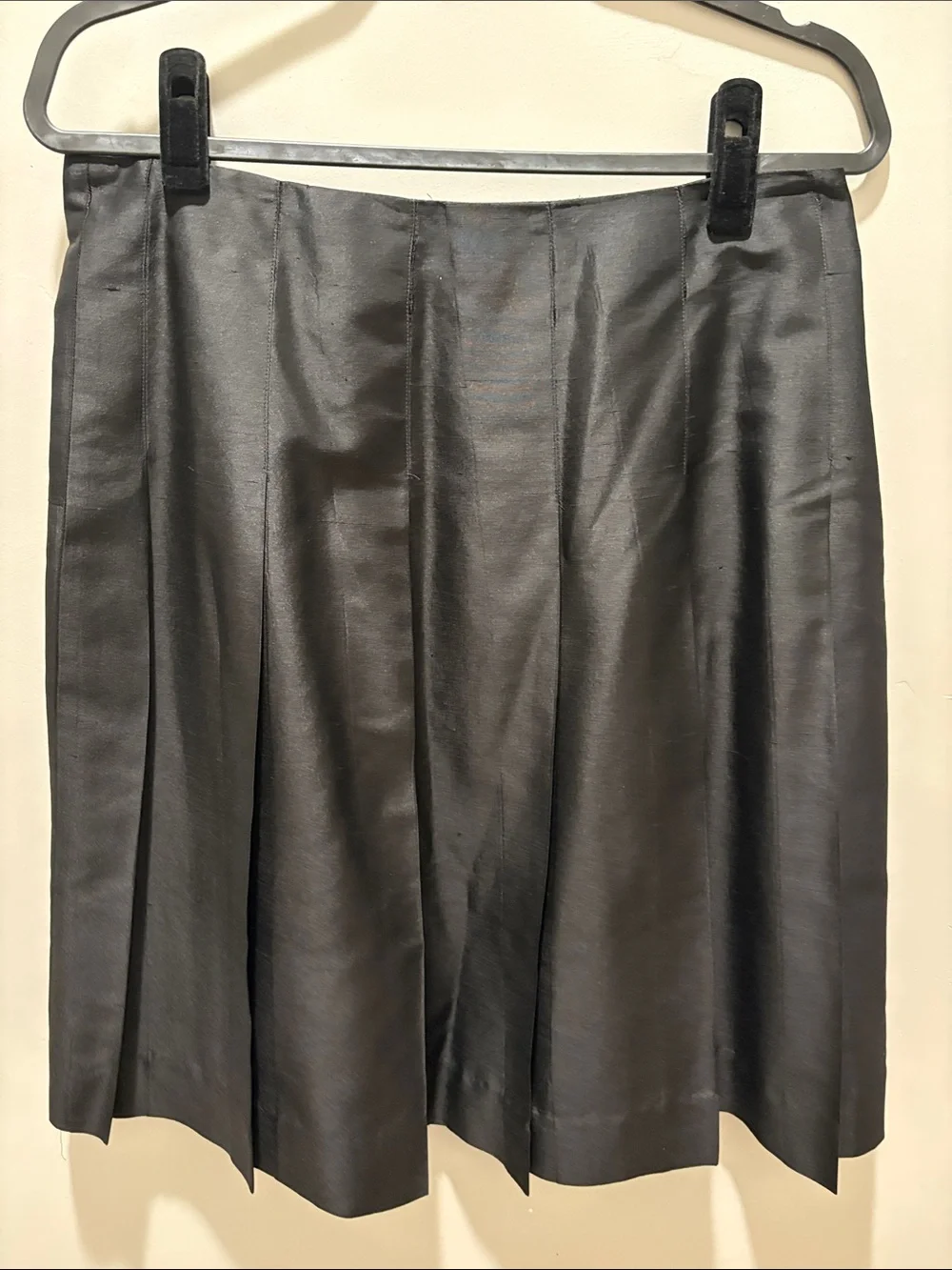 Banana Republic Black Pleated Women's Skirt